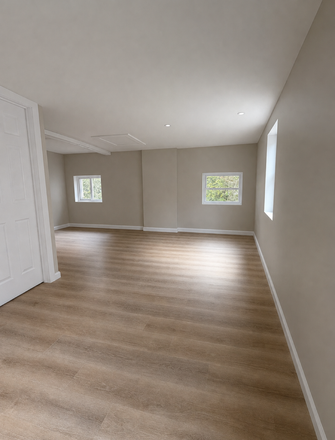 living room to bedrooms - BRAND NEW Third floor unit in the Camp Washington Arts district!! Apartments