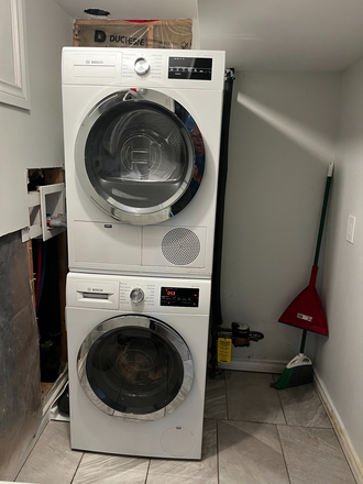 Laundry - Furnished Room for Rent in Family Home - $900/month