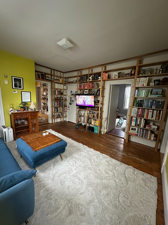 living room - Sunny, two bedroom, Union Square Somerville Apartments