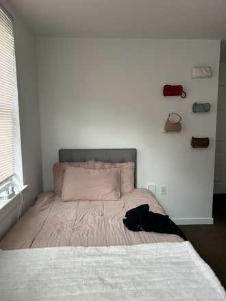 Bedroom A - South Campus Commons 5 apartment with a 4x2 layout on the 5th floor.