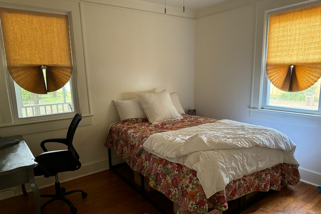 Bedroom - Bedding can be changed and furniture moved! - Room for Rent in Riverland Terrace!