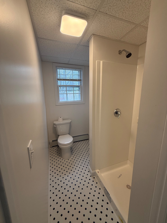 1st floor bathroom - Newly updated 2-bedroom apartment, Wi-Fi included with rent. Must see