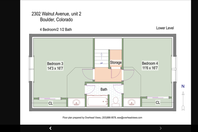 Bedroom - 2303 Walnut Street