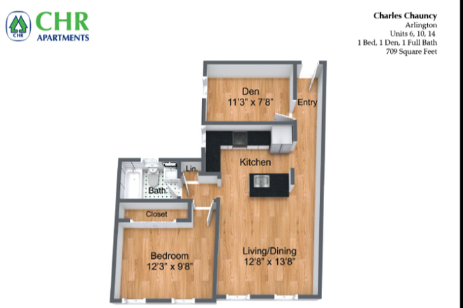 . - 1 BEDROOM + DEN, HEATING INCLUDED, NO BROKER FEE!!