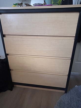 4 Cabinet Dresser and Closet - South Campus Commons 1: 4x2 Apartments