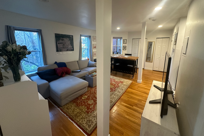 Living Room - 2 BR/1BA 3rd Floor Walk-up Apartment