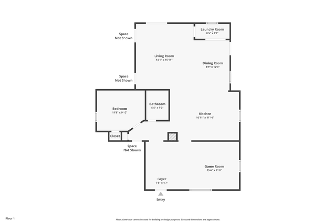 1st Floor ~ Shared Spaces and Private Bedroom - Unit 3 ~ 1st Floor Private Bedroom, centralized location to campus, shopping, dining House