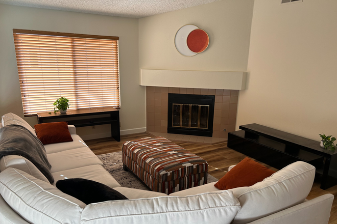 Living Room (furnished) - Semi-Furnished Condo Near Campus