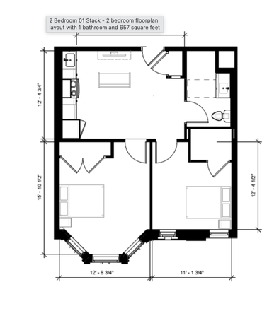 Big bedroom - Close to campus, Amazon Delivery room, large bedroom Apartments