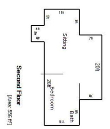 Studio Floor Plan - Private Studio On Hollywood House