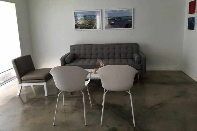 Living room - 6855 SW 45 Lane, UNIT 6 - Gables Point - fully furnished, modern condo