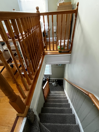 Stairs - 3 Bedroom Apartment close to MCPHS, Northeastern, Simons etc.. Looking for 1 more roommate.
