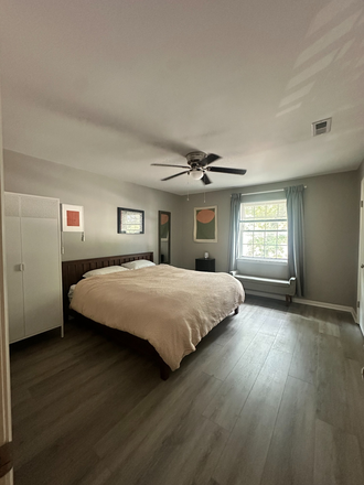 Larger Bedroom - Furnished 2BR Townhouse on James Island—Pet-Friendly & Newly Renovated