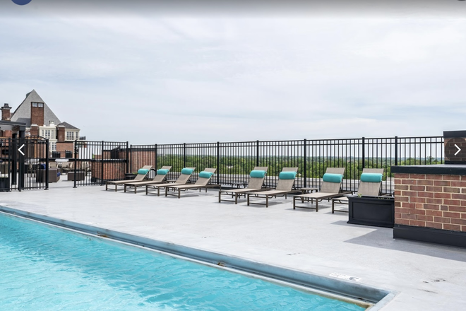 Rooftop Pool - The Social at 3900 North Charles Street Apartments