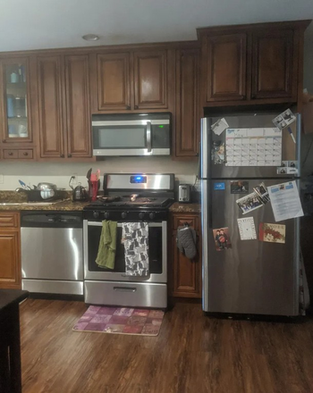 Kitchen - $1050 - $1075 Room in 4 Bed with In Unit Laundry on Hillside Apartments