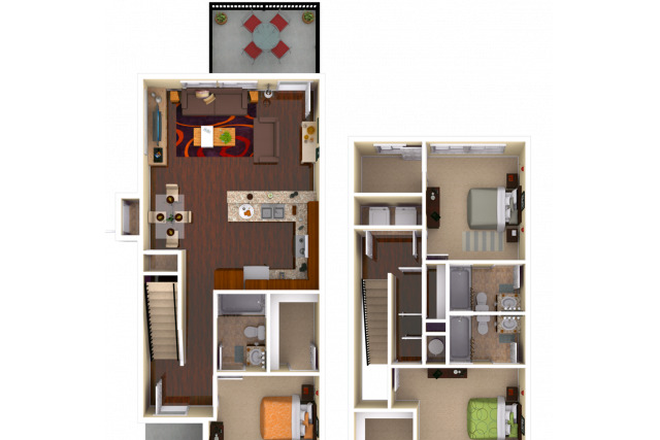 Floor Plan - Brexx at Blacksburg