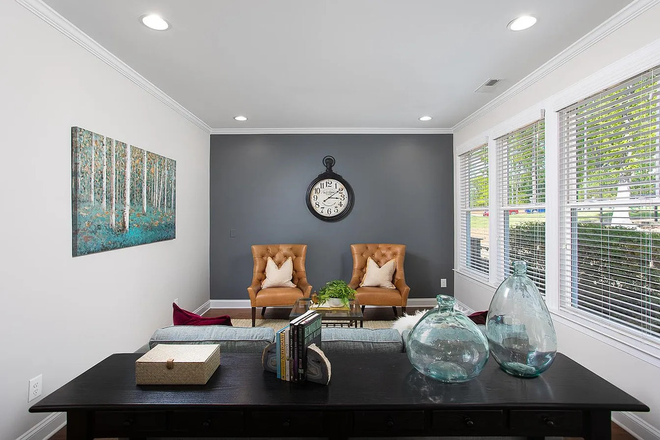 Family Room - First Floor - 3b/3b Townhome on Seawell School Road