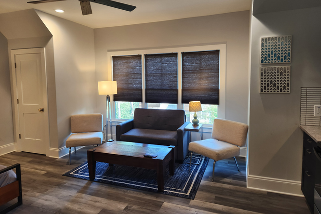 Sitting Area - Carriage House Studio Apartment