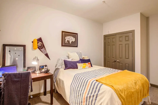 Bedroom - The Lotus Apartments