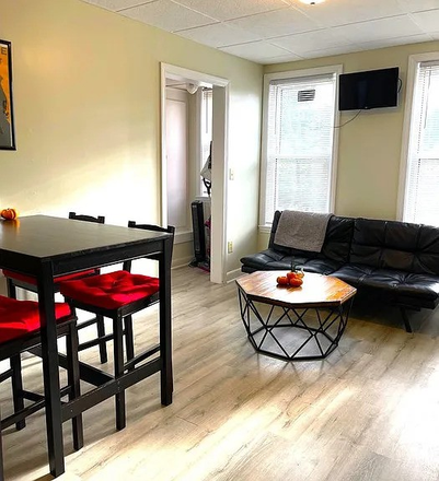 Living room area - 1 bedroom available for summer sublet beginning June 1st - August 31st! Apartments
