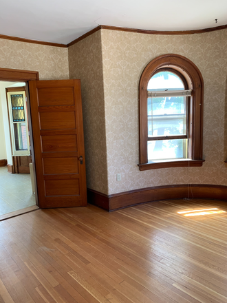 Living Room Access to Kitchen - Sunny, Stunning and Charming 2nd-Floor Victorian 1-Bedroom Apt Featuring Historic Tower Living Room
