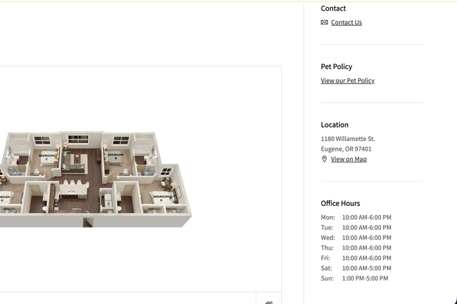 Floor Plan - Choice of room type - Hayward Student Living, Bus station right outside