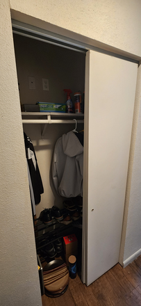 Entry closet - University Crossing Apartments