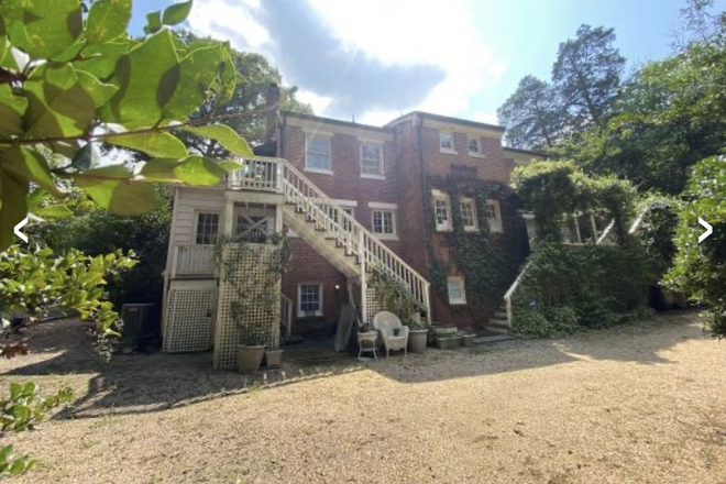 View from back, apt on upper level - Walk2UNC! Furnished Apt for Male Grad School/Law Student!