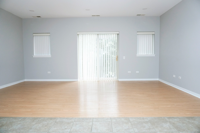 Living Room - 2 Bedroom Condo Unit for Rent, Walking Distance to UIC Campus, $2,200 per month.