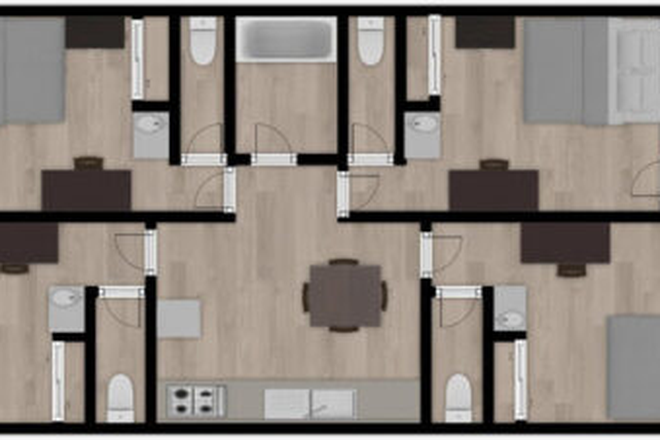 Floorplan - Capri Apartments - Aldersgate