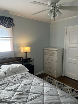 Bedroom - Sunny nicely appointed room in beautiful safe Garden City. New Full size bed! House