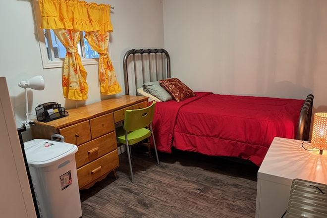 Private Bedroom - (FOR FEMALES) Private rooms for rent in a shared basement at Haverson Boulevard