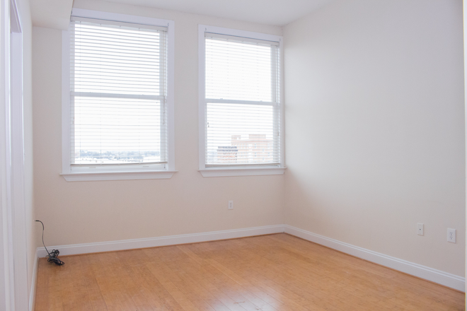 #504 - living room (angle 2) 1BD - Stylish Spaces & Scenic Views – 1 & 2 Bedroom Homes at Eagle Mill Towers