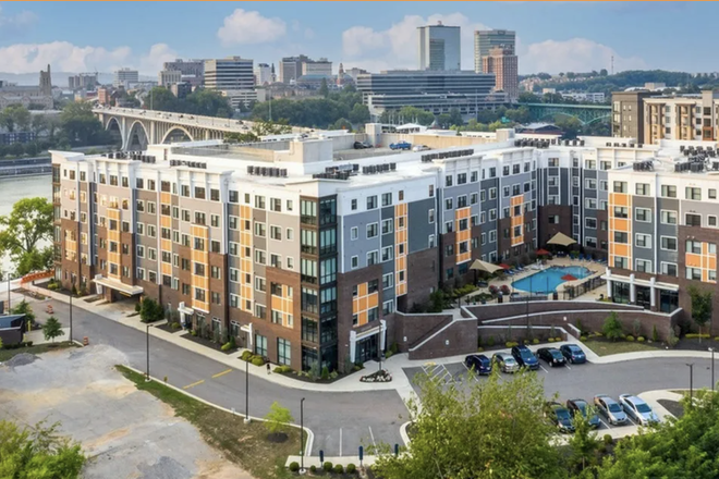 303 Flats Exterior - 303 Flats - 5th Floor Riverview Apartment