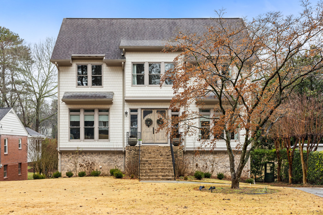 Front - Live Minutes from Emory in This Spacious, Modern Morningside Retreat