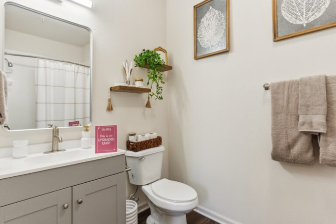 Bathroom in room - Rush Student Housing Apartments