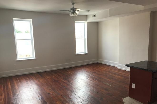 Living Area - Spacious & modern apartment at 40th & Market!