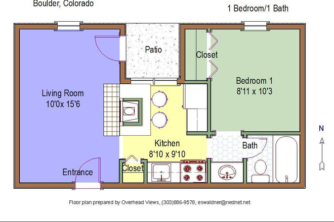 Floorplan - North of Campus Apartments