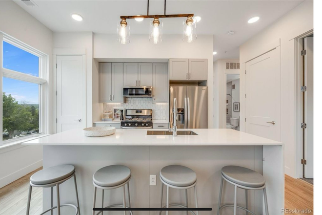 kitchen - Beautiful New 2 Bed/2 Bath Condo Overlooking Regis and Front Range (EV Charger)