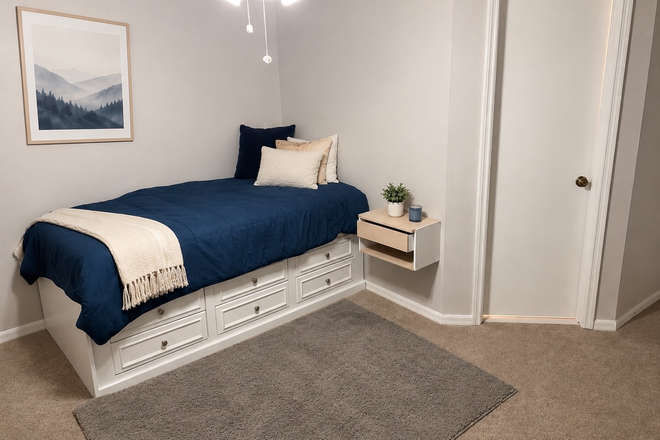 Bed - Share a quiet two bedroom condo in a quiet safe neighborhood.