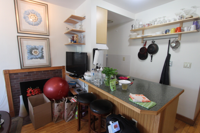 2 - Conveniently located furnished apartment across from the Porter T.