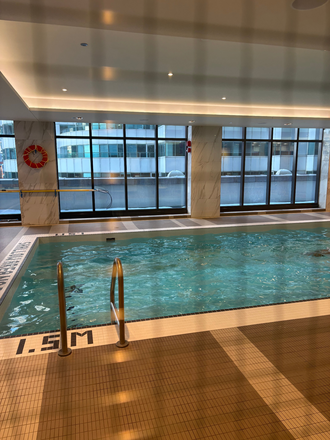 Swimming Pool - Private Room in Co-Living Unit – 115 Blue Jays Way, Toronto Condo