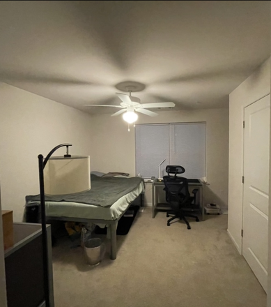 Spacious Bedroom - The Edge 1 bedroom for rent, 5 minutes to campus