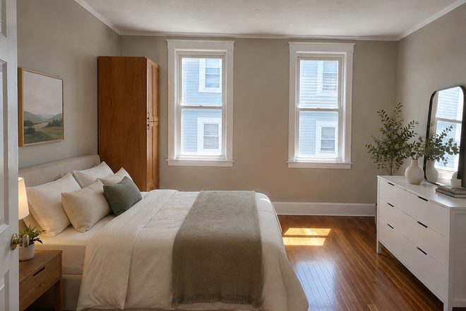 Bedroom - Elegant Upper-Level 3BR with Dual Private Decks Condo
