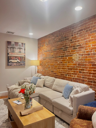 Living Room - Sun-Drenched South End Sublet — 5 Min Walk to Northeastern Apartments