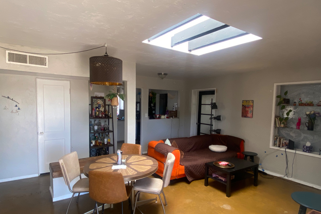 living room (furnished) - Private Room (and office!) 8min from the UA! Available as early as January 1st!