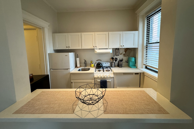 Kitchen - EAS342 Cozy 1-Bed Near Boston Medical & Landmarks Apartments