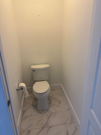 master bathroom toilet room - Newly Updated house close to campus