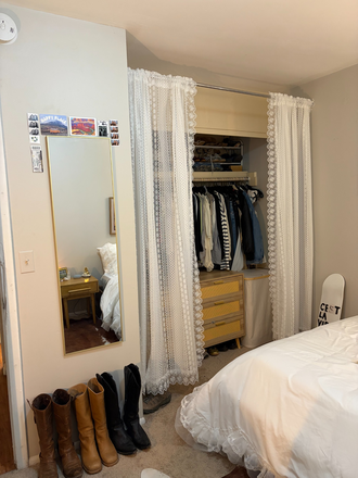 Bedroom Closet - “Fully Furnished 3-Bed Across from Beach Park – $1,200/mo” Condo