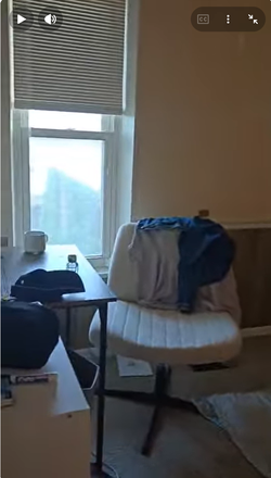 This is the bedroom. All details are in the video - Private Bed/Bath in university village Apartments